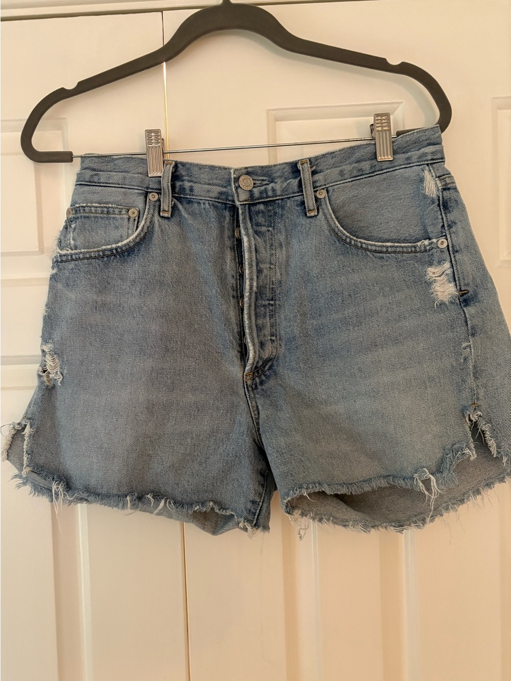 Agolde Denim Cutoff Shorts